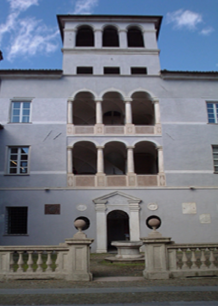 Il palazzo della famiglia Garneri consignori di Costigliole Saluzzo