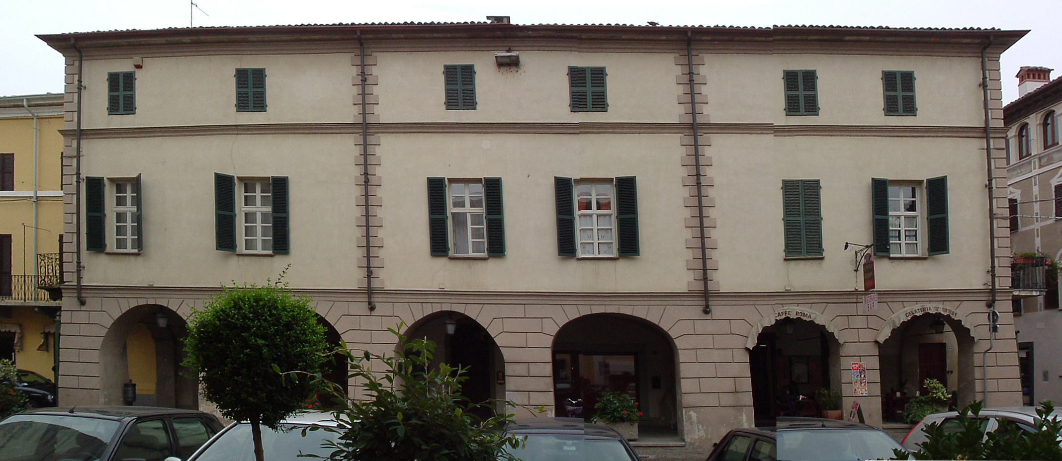Il palazzo della famiglia Oreglia dei Baroni di Santo Stefano